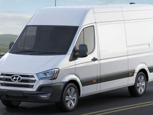 hyundai h350 panel van 2015 3D Model