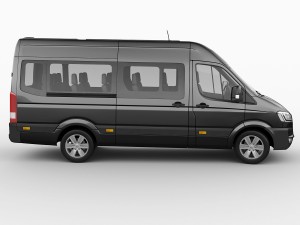 hyundai h350 bus 2015 3Dモデル
