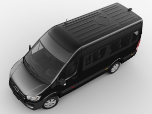 hyundai h350 bus 2015 3Dモデル