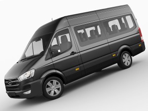 hyundai h350 bus 2015 3Dモデル
