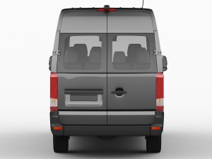 hyundai h350 bus 2015 3Dモデル