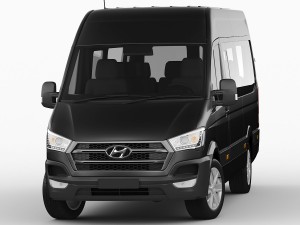 hyundai h350 bus 2015 3Dモデル