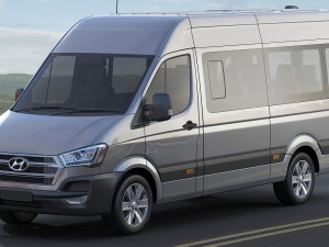 hyundai h350 bus 2015 3Dモデル