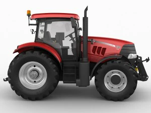 trator case ih puma Modelo 3D