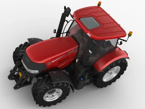 trator case ih puma Modelo 3D
