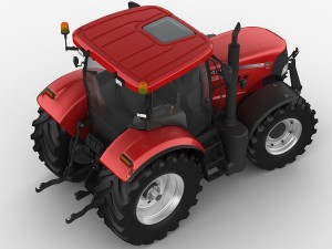 case ih puma tractor 3D 模型