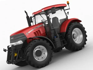 trator case ih puma Modelo 3D