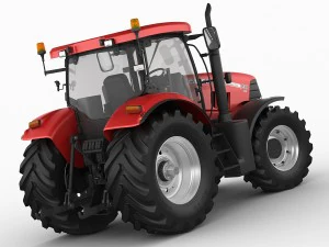 trator case ih puma Modelo 3D