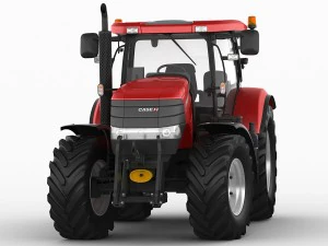 trator case ih puma Modelo 3D