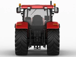 trator case ih puma Modelo 3D