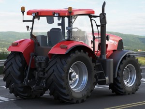 case ih puma tractor 3D 模型