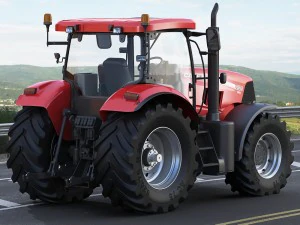 trator case ih puma Modelo 3D