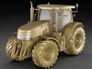 case ih puma tractor 3D 模型
