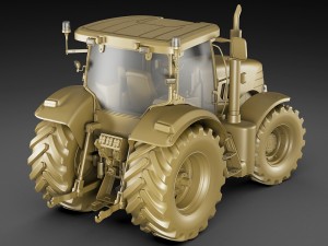case ih puma tractor 3D 模型