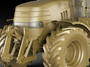 case ih puma tractor 3D 模型