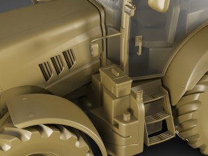 case ih puma tractor 3D 模型