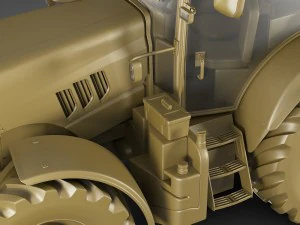 trator case ih puma Modelo 3D