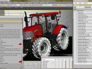 case ih puma tractor 3D 模型