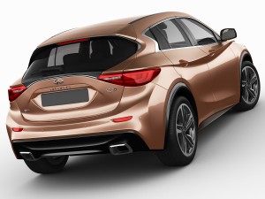 infiniti q30 Modello 3D