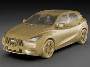 infiniti q30 Modello 3D