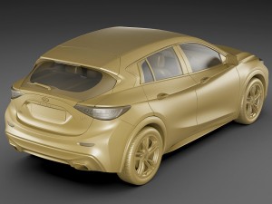 infiniti q30 Modello 3D