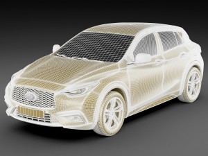 infiniti q30 Modello 3D