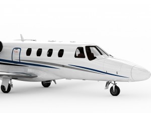 cessna 525 cj1 citation jet 3D Модель