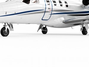 cessna 525 cj1 citation jet 3D Модель