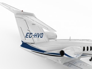 cessna 525 cj1 citation jet 3D Модель