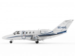 cessna 525 cj1 citation jet 3D Модель