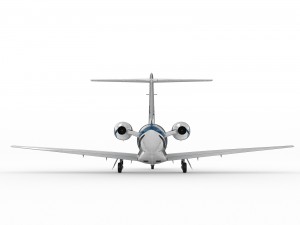 cessna 525 cj1 citation jet 3D Модель