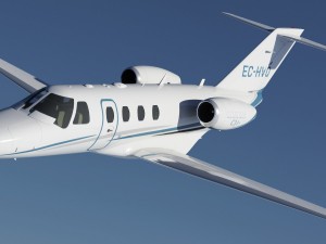 cessna 525 cj1 citation jet 3D Модель