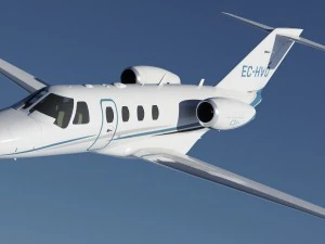 cessna 525 cj1 citation jet 3D Model