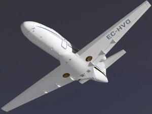 cessna 525 cj1 citation jet 3D Model