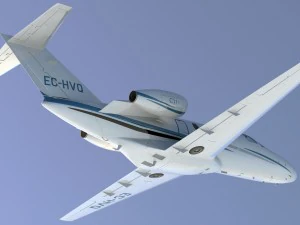 cessna 525 cj1 citation jet 3D Model