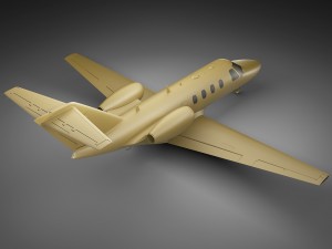 cessna 525 cj1 citation jet 3D Модель