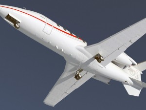 bombardier learjet 60 Model 3D