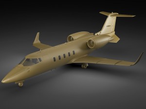bombardier learjet 60 Model 3D