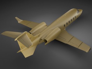 bombardier learjet 60 Model 3D
