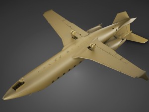 bombardier learjet 60 Model 3D