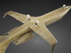 bombardier learjet 60 Model 3D
