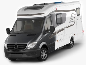 hymer ml-t 580 motorhome Modelo 3D