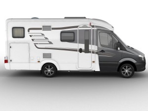 hymer ml-t 580 motorhome Modelo 3D