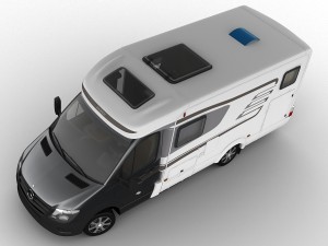 hymer ml-t 580 motorhome Modelo 3D
