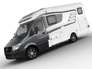 hymer ml-t 580 motorhome Modelo 3D