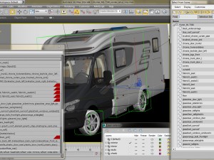 hymer ml-t 580 motorhome Modelo 3D
