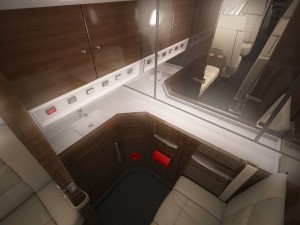 sabreliner 60 - 65 with interior 3D Model