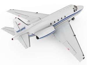 sabreliner 60 - 65 with interior 3D Model