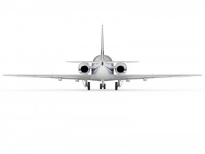 sabreliner 60 - 65 with interior 3D Model