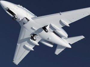 sabreliner 60 - 65 with interior 3D Model